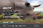 IBAT Briefing Note Species Threat Abatement and Restoration