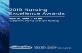 2019 Nursing Excellence Awards - Detroit, MI