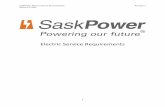 Electric Service Requirements - SaskPower