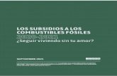 LOS SUBSIDIOS A LOS COMBUSTIBLES FÓSILES 2020-2021