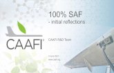 100% SAF Aviation’s - initial reflections Market Pull for SAF