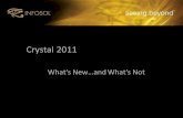 Crystal 2011 – What's New - azbocug