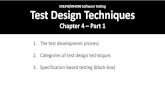 IN3240/IN4240 Software Testing Test Design Techniques
