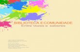 LIVRO BIBLIOTECAS COMUNITÁRIAS 2020