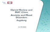 Opioid Review and MAT Clinic Anxiety and Mood Disorders