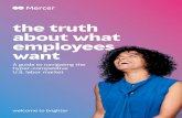 the truth about what employees want