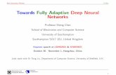 Towards Fully Adaptive Deep Neural Networks
