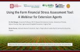 Using the Farm Financial Stress Assessment Tool: A Webinar ...