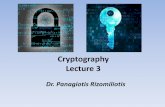 Cryptography Lecture 3