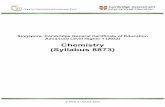 Chemistry (Syllabus 8873) - SEAB
