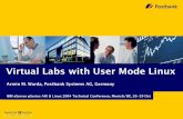 Virtual Hardware-Labs with User Mode Linux