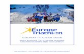 EUROPEAN TRIATHLON UNION 2022 EUROPE TRIATHLON …