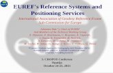 EUREF's Reference Systems and Positioning Services