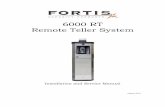 6000 RT Remote Teller System - fortissecurity.com