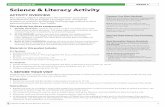 Us 3 Science & Literacy Activity