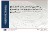 OIG-21-36 - ICE Did Not Consistently Provide Separated ...