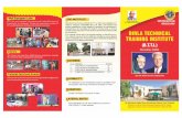 Birla Technical Training Institute, Pilani – Affiliated to ...