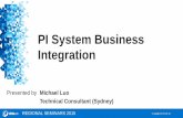 PI System Business Integration - OSIsoft