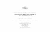 freehold mineral rights tax regulation - Alberta Queen's Printer