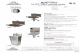 STAINLESS STEEL HAND SINKS - lrl.usace.army.mil