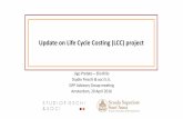 Update on Life Cycle Costing (LCC) project