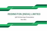 REDINGTON (INDIA) LIMITED