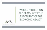 PAYROLL PROTECTION PROGRAM- AFTER THE ENACTMENT OF …