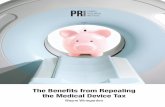 The Benefits from Repealing the Medical Device Tax