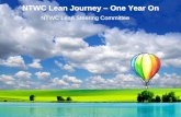 NTWC Lean Journey – One Year On