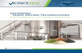 VetterTec Spray Drying Technologies