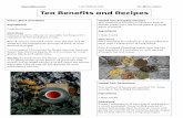 Herbal Tea Benefits and Recipes