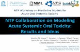 NTP Workshop on Predictive Models for Acute Oral Systemic ...