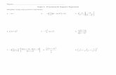 Simplify using only positive exponents 3 )( 1 2 x 2