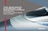 THE RESILIENCE PLAYBOOK FOR MANUFACTURERS: ENABLING …