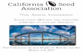 77Th annual ConvenTIon - calseed.org