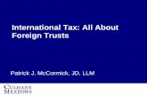 International Tax: All About Foreign Trusts