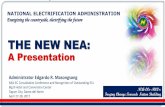 NATIONAL ELECTRIFICATION ADMINISTRATION Energizing the ...