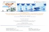 Conference: Best Practices for Extractables and Leachables ...