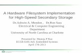 A Hardware Filesystem Implementation for High-Speed ...