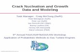 Crack Nucleation and Growth Data and Modeling