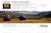 SIKKIM - TOSHA LAKE TREK