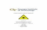 Laser Safety Policy Manual - ehs.gatech.edu
