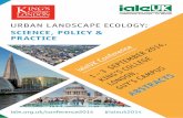 Urban landSCape eCology - iale.uk