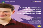 UCD Business, Finance and Management Recruitment Fair
