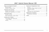 2007 Hybrid Owner Manual M - my.gm.ca