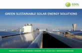 GREEN SUSTAINABLE SOLAR ENERGY SOLUTIONS
