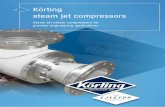 Körting steam jet compressors - Körting Hannover