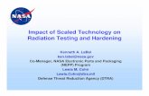 Impact of Scaled Technology on Radiation Testing and Hardening
