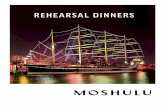 REHEARSAL DINNER - Moshulu