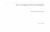 sec scrapper Documentation - Read the Docs
